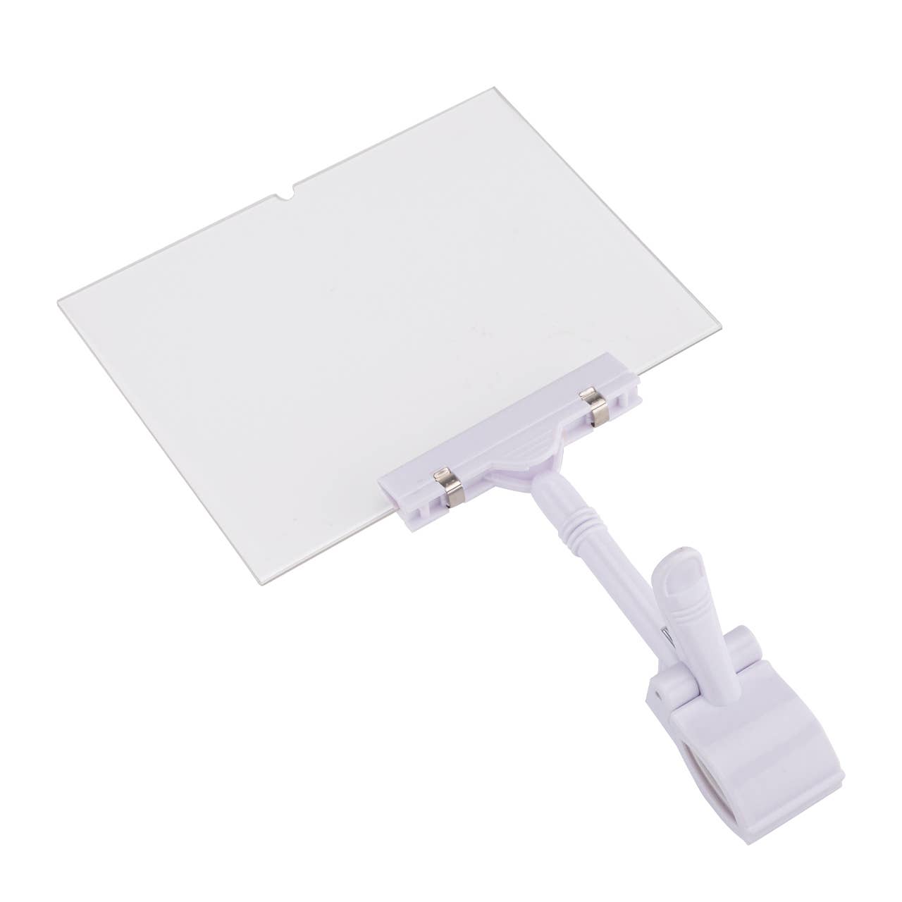 5" X 7" Acrylic Sign Holder With Clamp