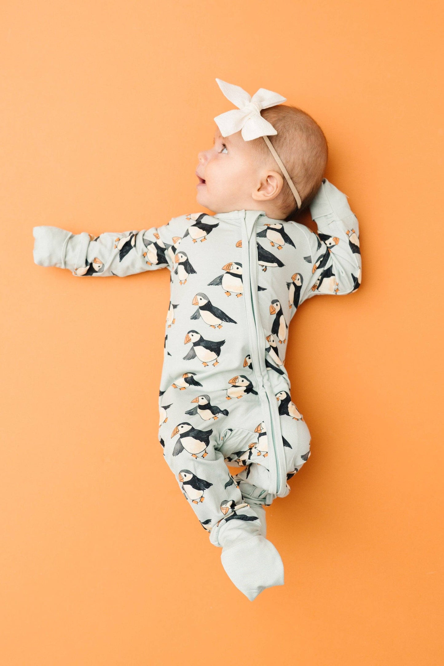 Puffin Pals Bamboo Sleeper: 3-6M