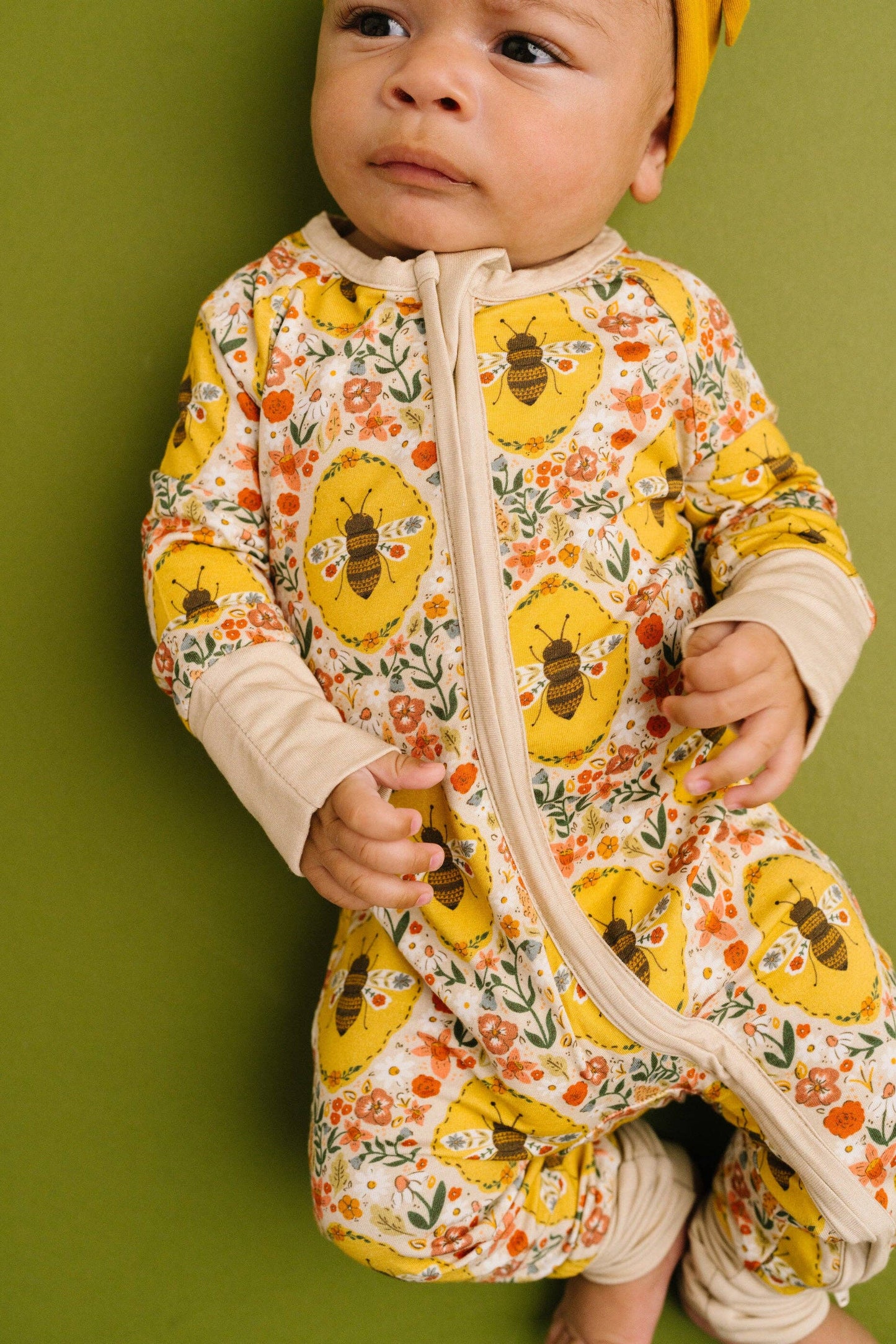 Sweet Bee Bamboo Sleeper: 0-3M