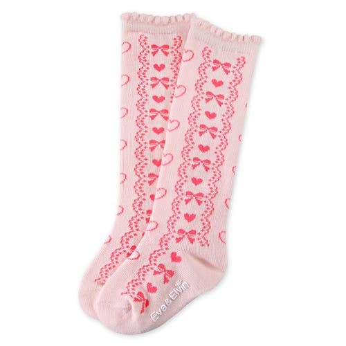 Princess Knee Socks - Pink: Pink / L (5~7T)