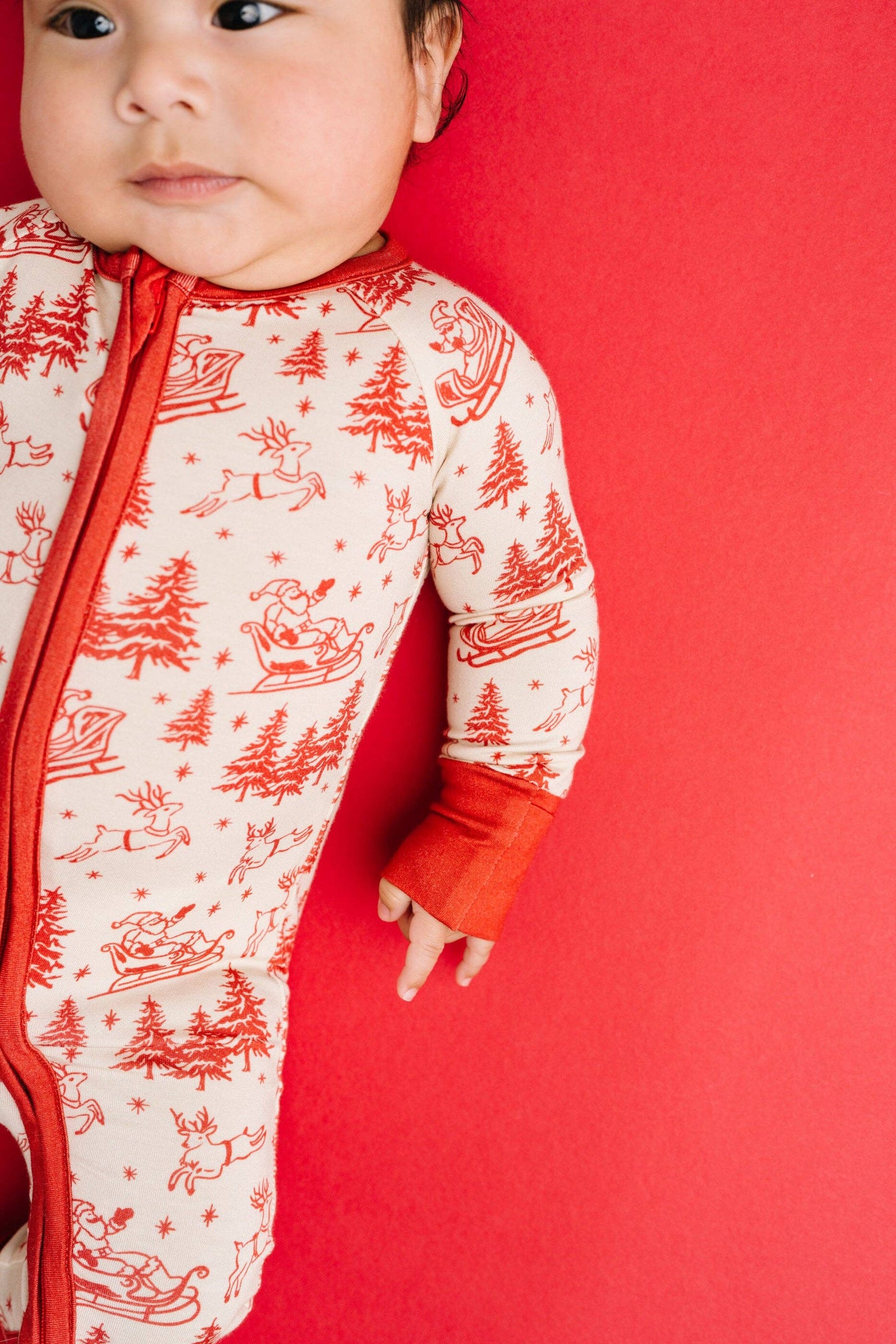 Classic Claus Bamboo Sleeper: 6-12M