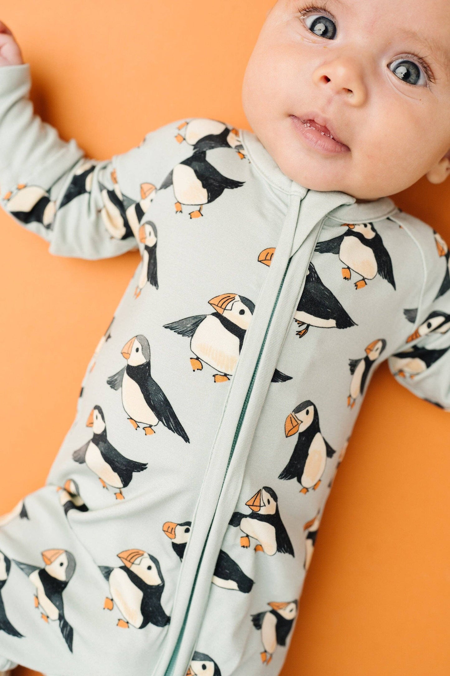 Puffin Pals Bamboo Sleeper: 3-6M