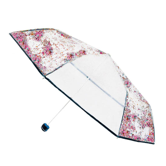 Essentials Confetti Clear Umbrella