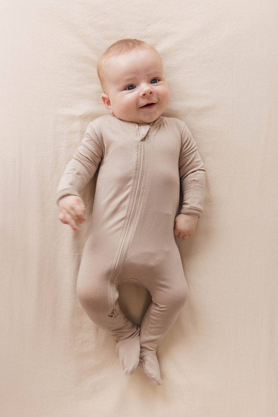 WildBird Desert Lark - CloudBlend™ Footed Pajamas: 0-3 Months