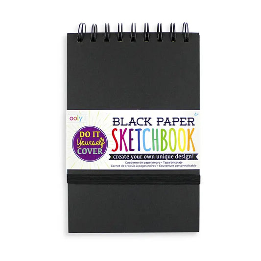 Ooly D.I.Y. Cover Sketchbook - Black Paper