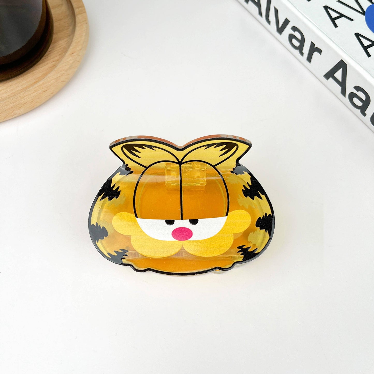 Squirrel Hair Claw,Cute Cat Hair Clip: Cat