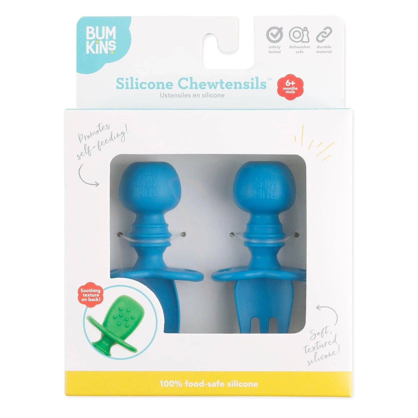 Silicone Chewtensils®: Dark Blue