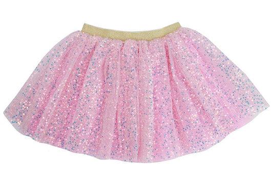 Sparkle Sisters Pink Dreamy Sequin Tutu: 1-2 year