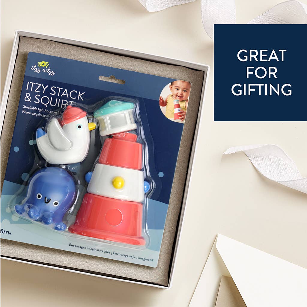 *NEW* Itzy Stack & Squirt™ Bath + Water Toy