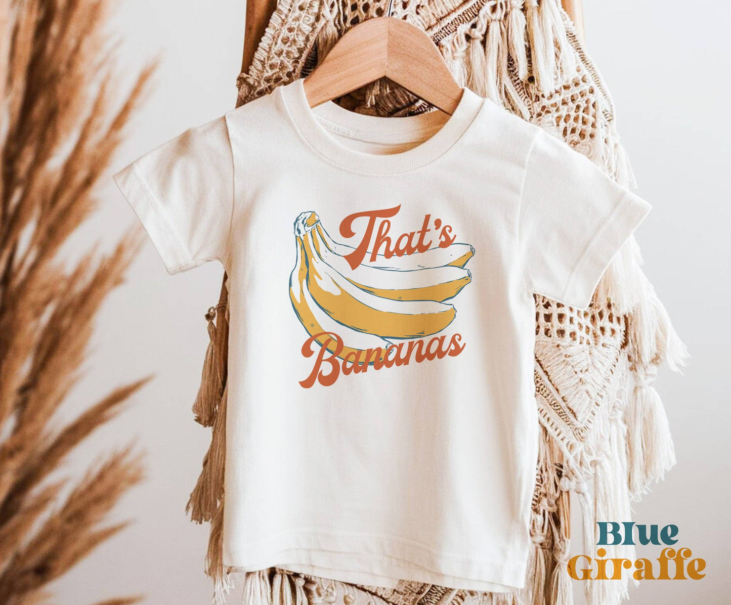 That's Bananas Toddler Shirts & Baby Onesies: 12-18 months / Short Sleeve Natural Onesie