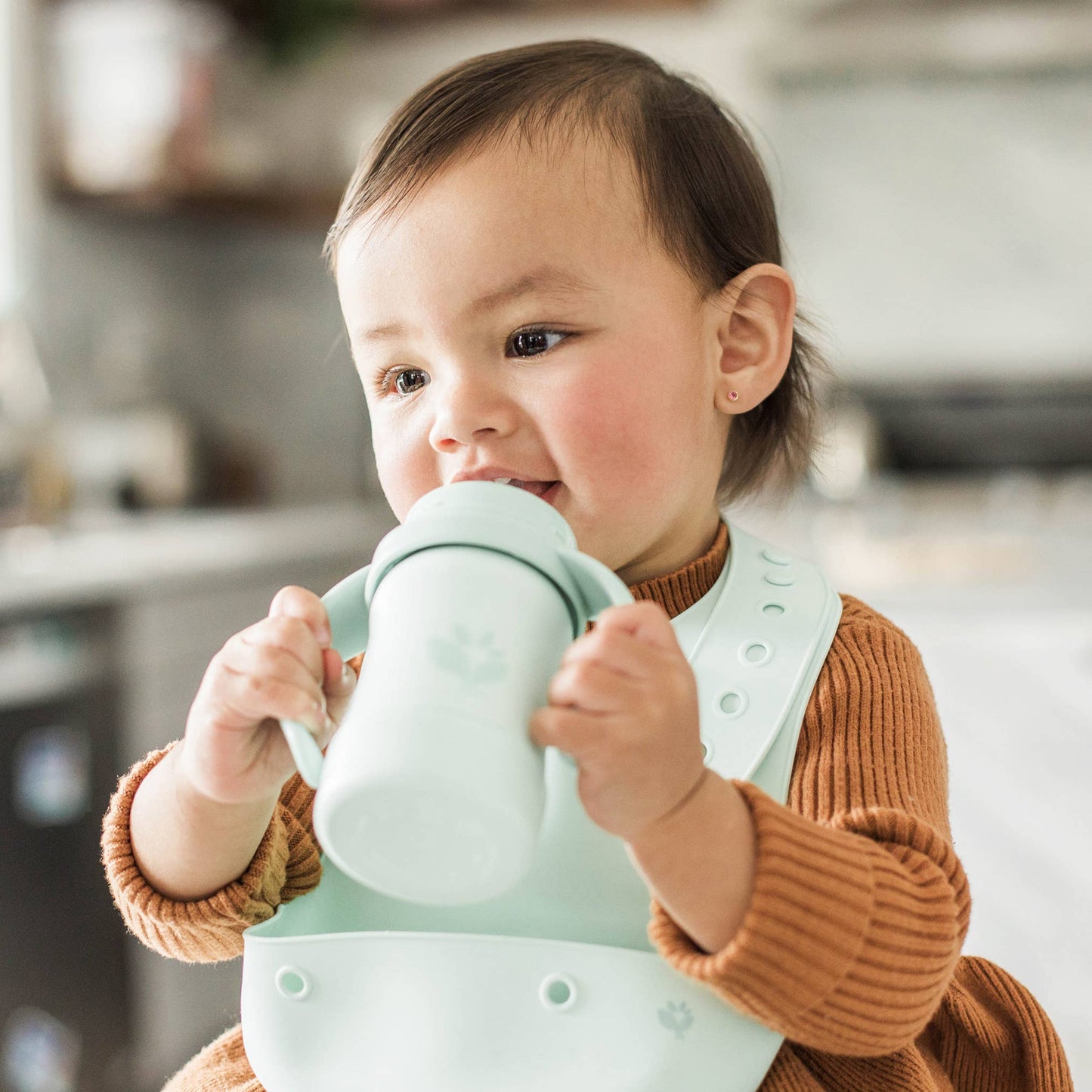 Sprout Ware® Sip & Straw 6oz: Sage