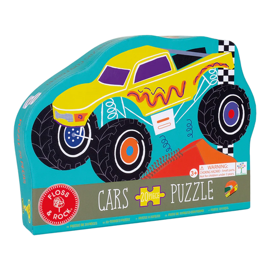 Cars Puzzle 20pc Shaped Jigsaw