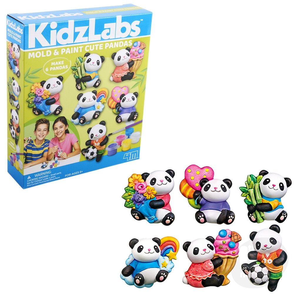 Kidzlabs Mould & Paint Cute Panda