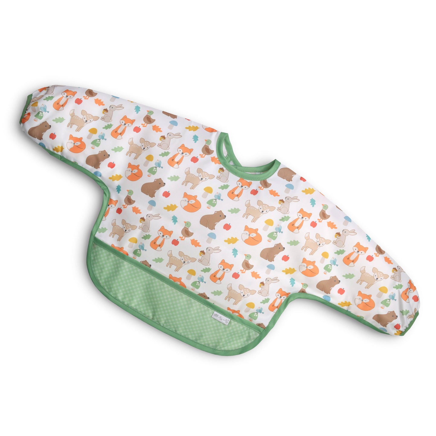 *NEW* Itzy Everywhere Bib™ - Long Sleeve Water-resistant Bib: Woodland