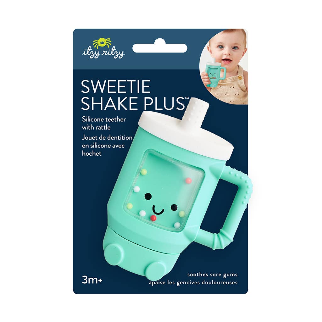 *NEW OPTION* Sweetie Shake Plus™ - Teething + Rattle Toy: Sushi