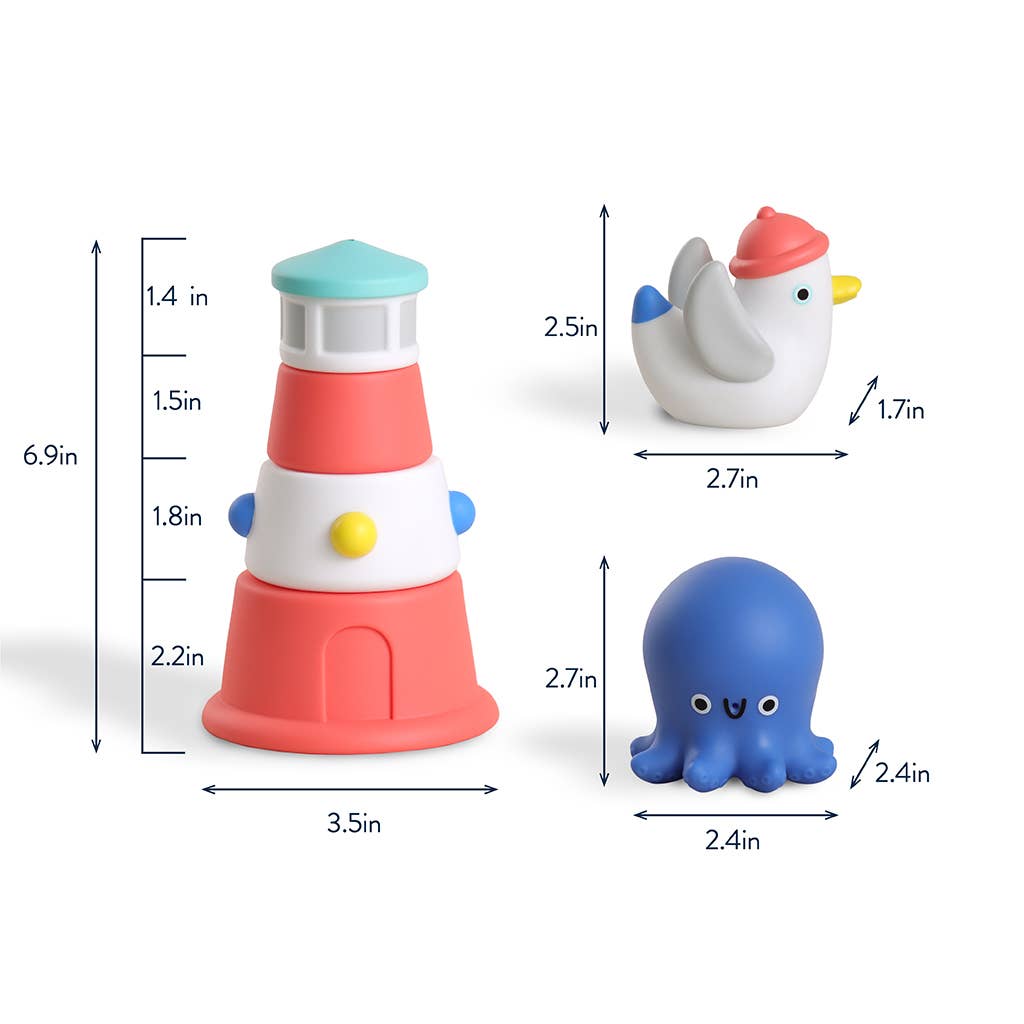 *NEW* Itzy Stack & Squirt™ Bath + Water Toy