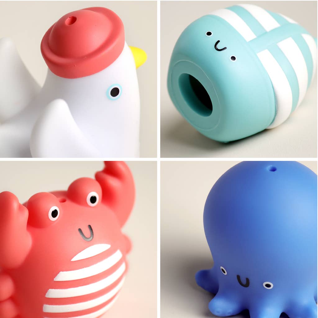 *NEW*Nautical Itzy Bitzy Puppets™ - Bath + Storytelling Toys