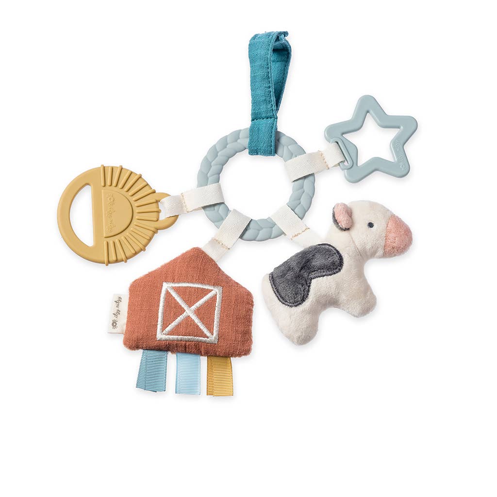 *NEW OPTION* Bitzy Busy Ring™ Teething Activity Toy: Veggie