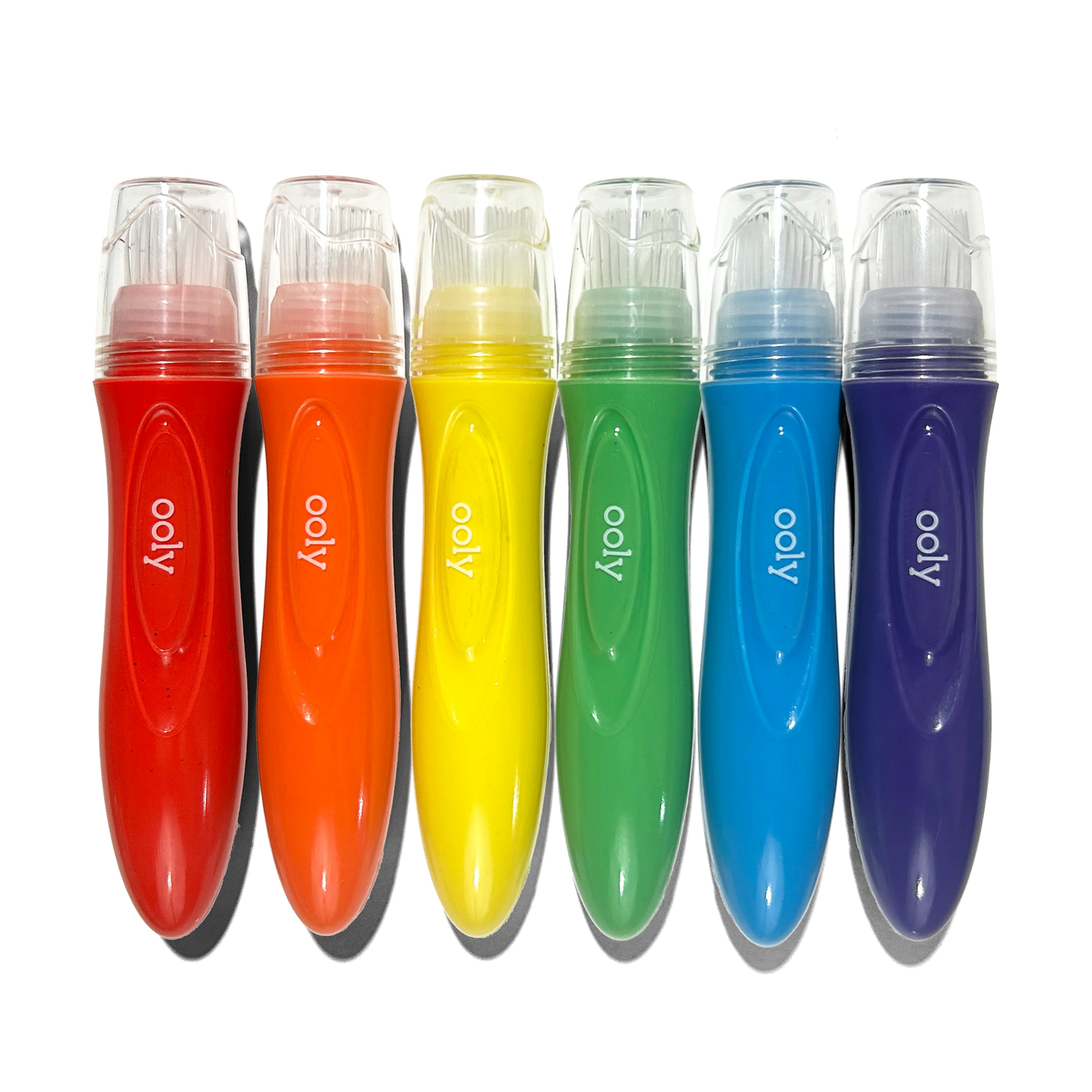 Easy Squeezy: Squeezable Poster Paint Brushes (Set of 6)
