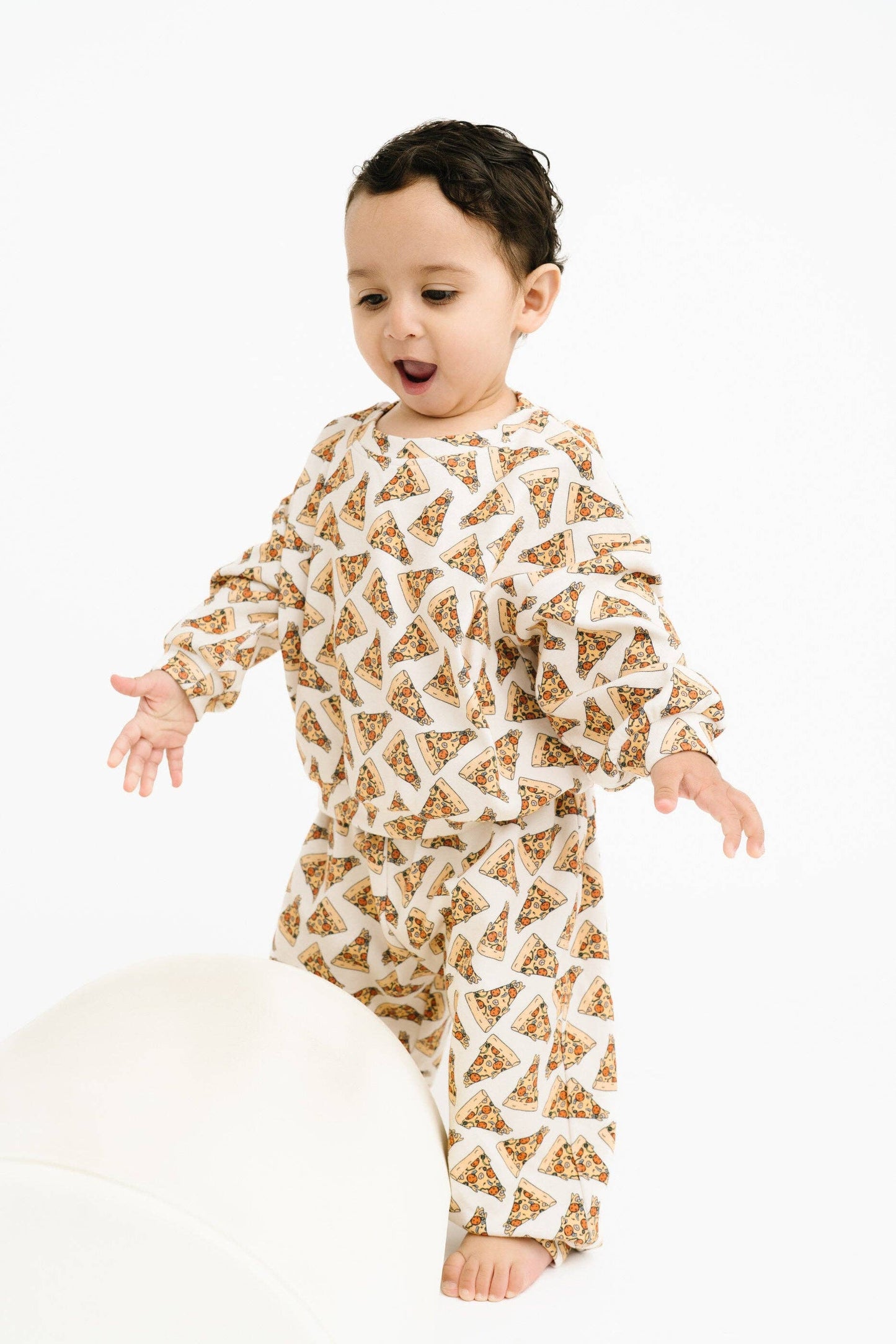 Pizza Please Sweatsuit: 4T