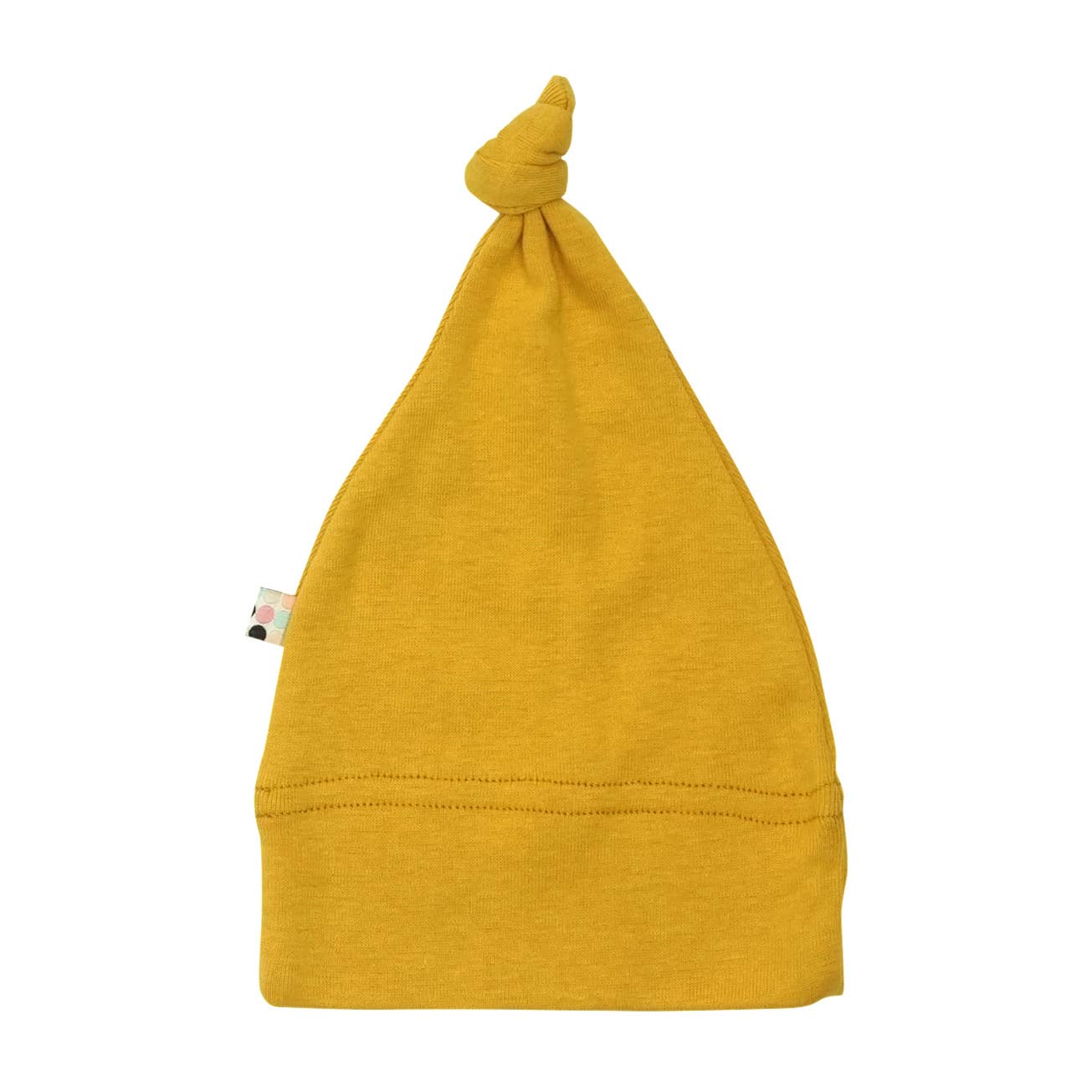 Babysoy Modern Knot Beanie: Acorn / 6-12 Months