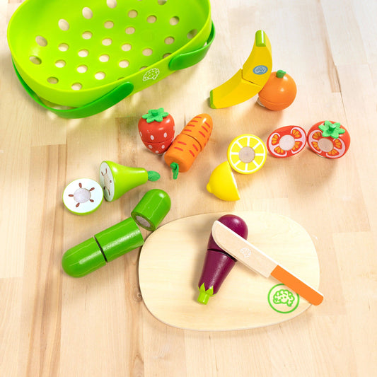 Fat Brain Pretendables Fruit & Veggie Basket