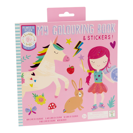 My Coloring Book & Stickers - Unicorn Fairy