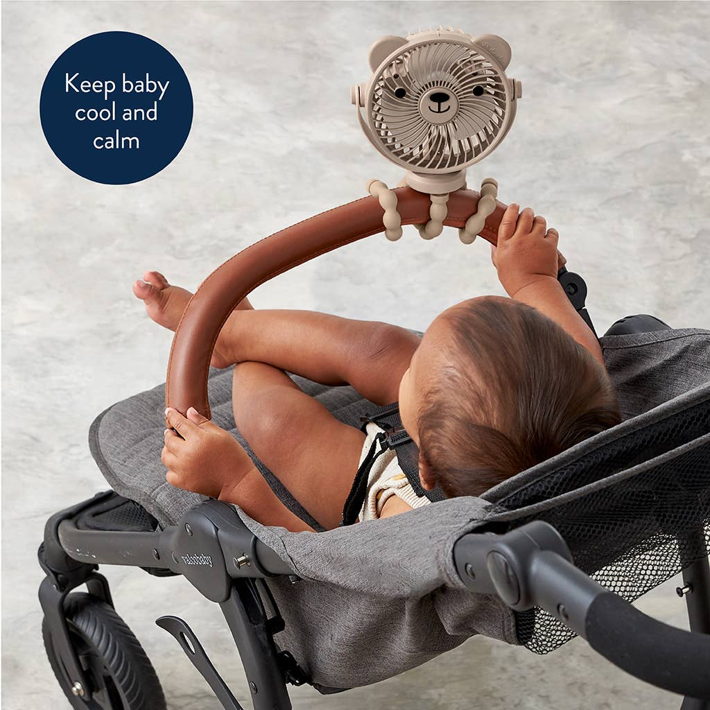 *NEW* Itzy Breeze 3-Speed Stroller Fan™: Taupe