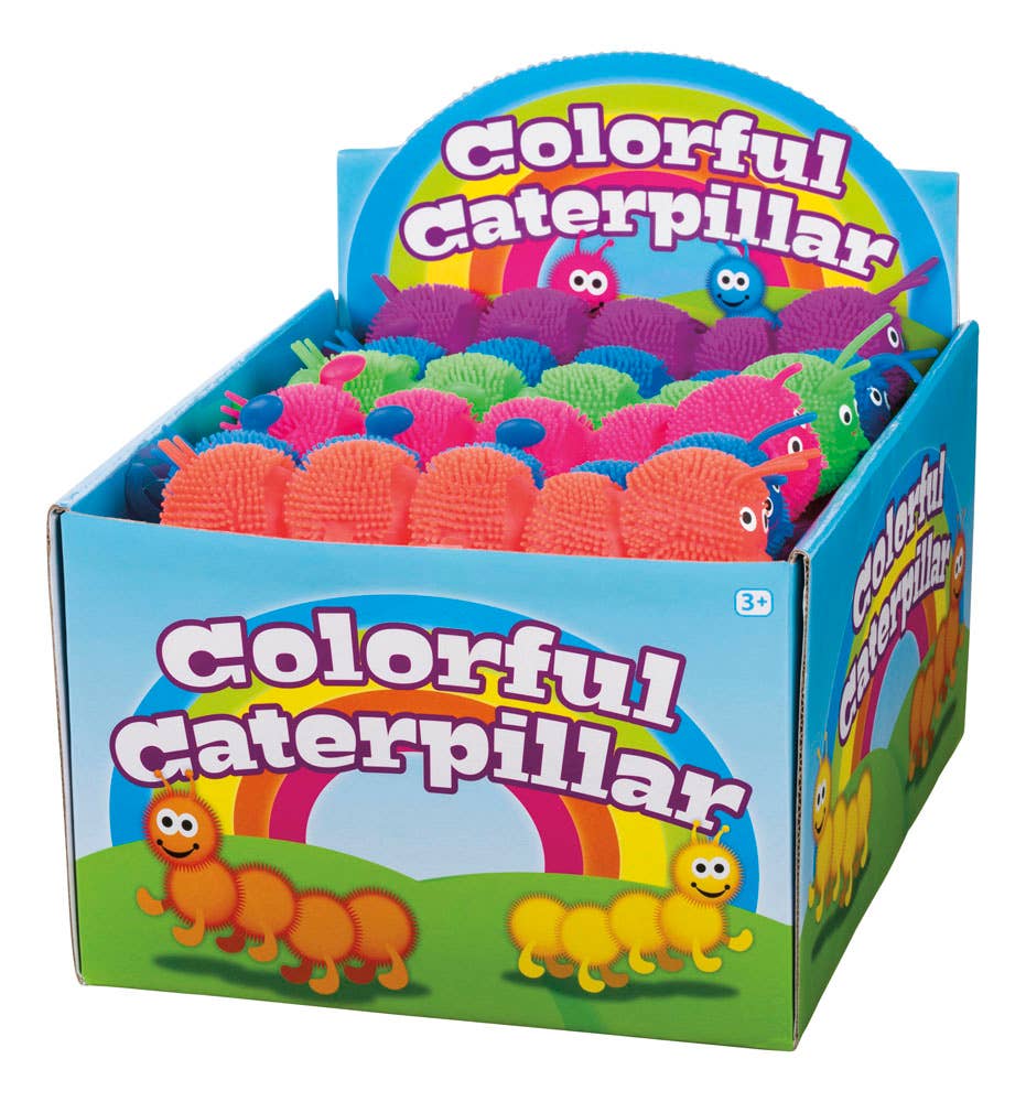 Colorful Caterpillar, 7.5" - Asst Colors