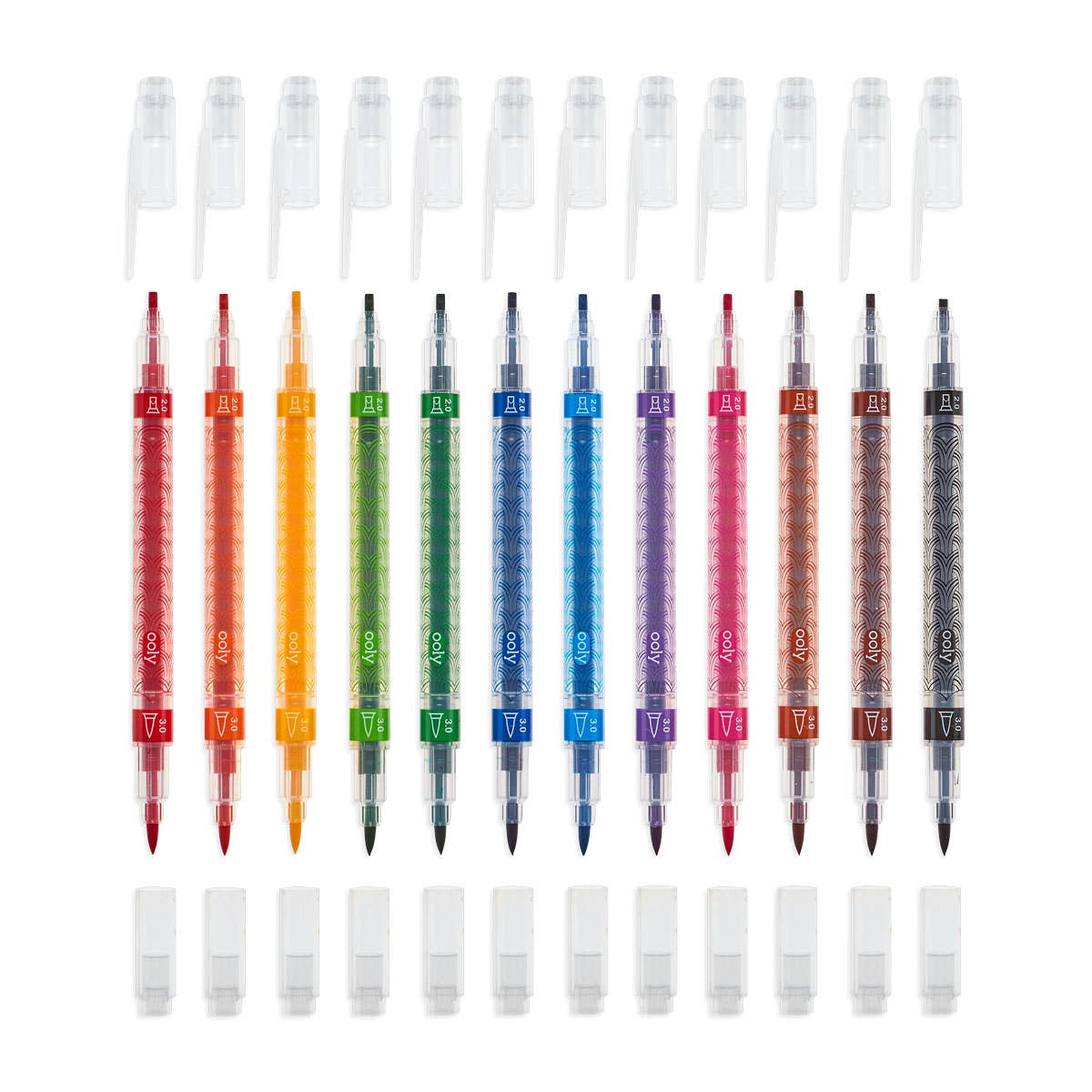 Calligraphy Duo Double Ended Markers- Set of 12