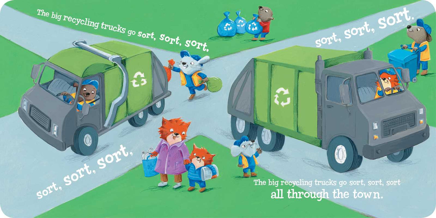 Wheels on the Garbage Truck by Jeffrey Burton: Board Books; 16 pages / English