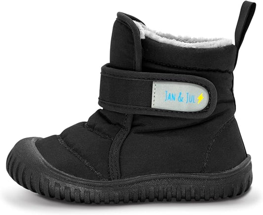 Jan & Jul -  Velcro Toasty Dry Winter Boots - Black