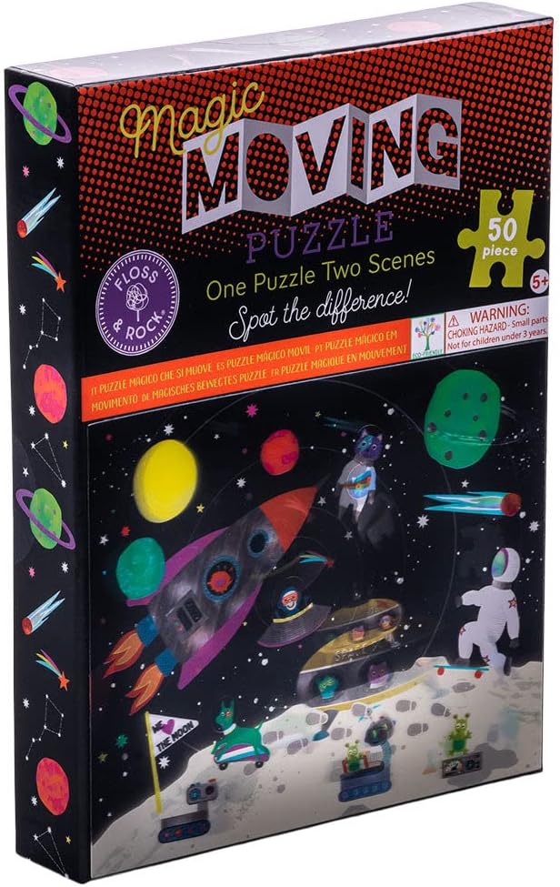 Magic Moving Puzzle - Space