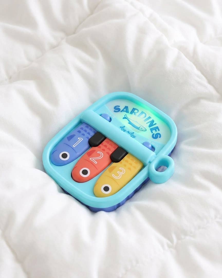 *NEW* Bitzy Tunes™ Sardines - Light-up Interactive Piano Toy