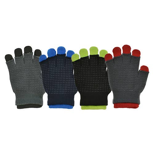 Boys 2-in-1 Stretch Gloves
