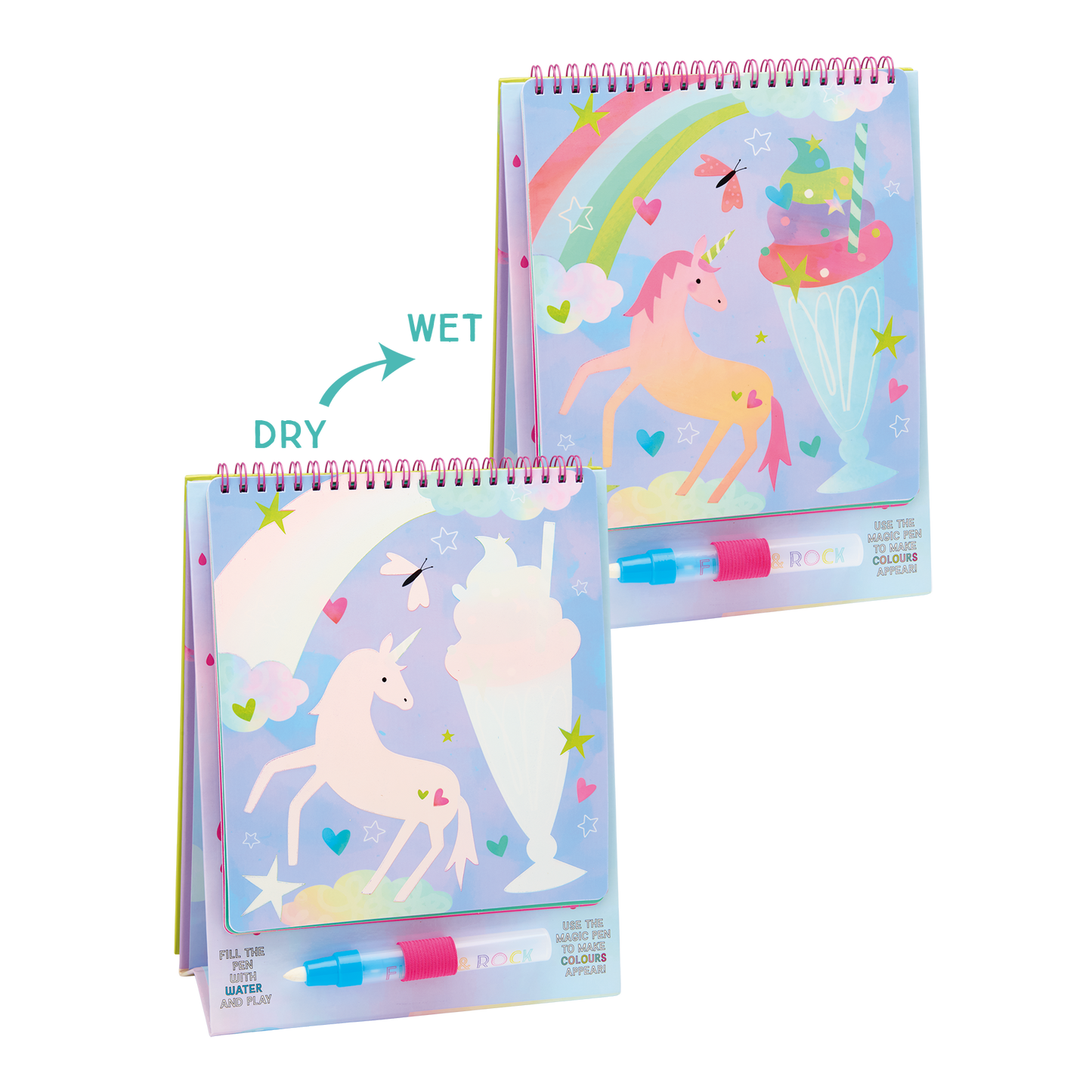 Fantasy Easel Watercard and Pen