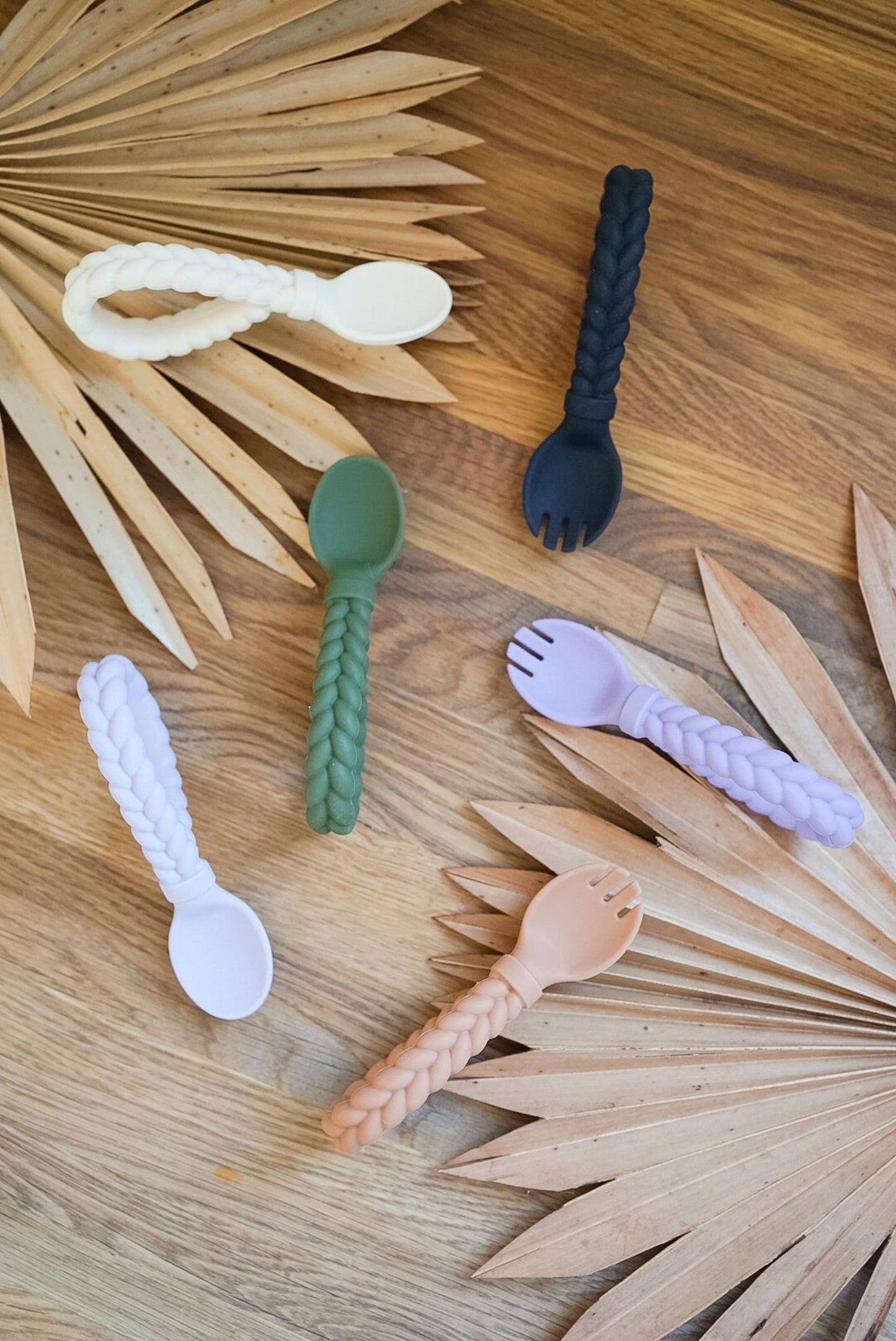 NEW Buttercream + Toffee Sweetie Spoons™ Spoon + Fork Set