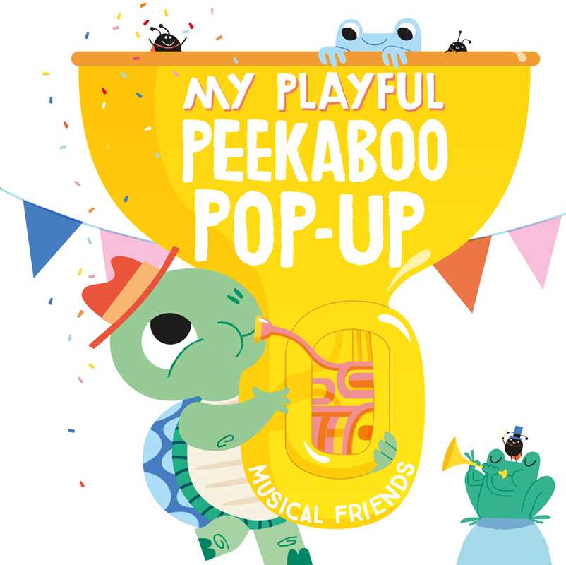 My Playful Peekaboo Pop-up Musical Friends by Little Genius Books: Board Books; 12 pages / English