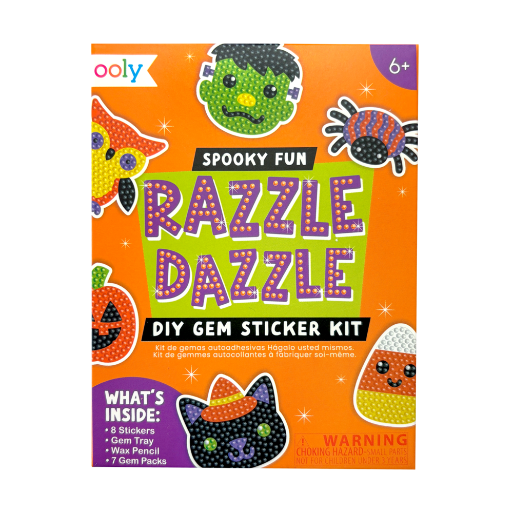 Mini Razzle Dazzle DIY Gem Sticker Kit - Spooky Fun