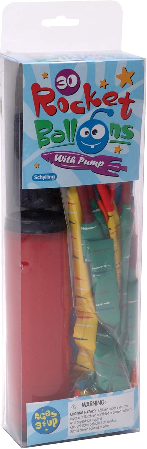 Rocket Balloon With Pump