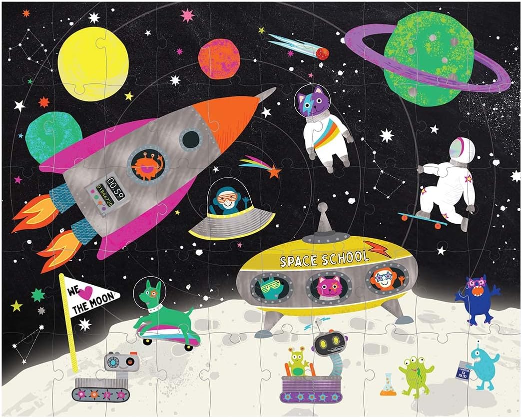 Magic Moving Puzzle - Space