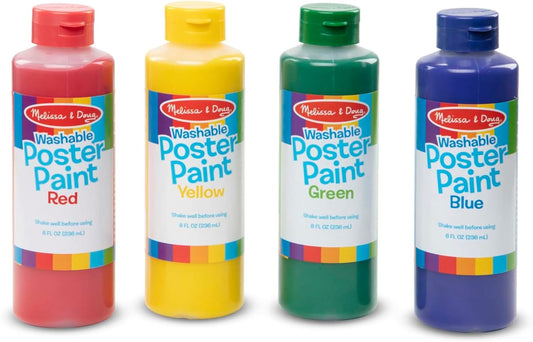 Melissa & Doug Poster paint set of 4