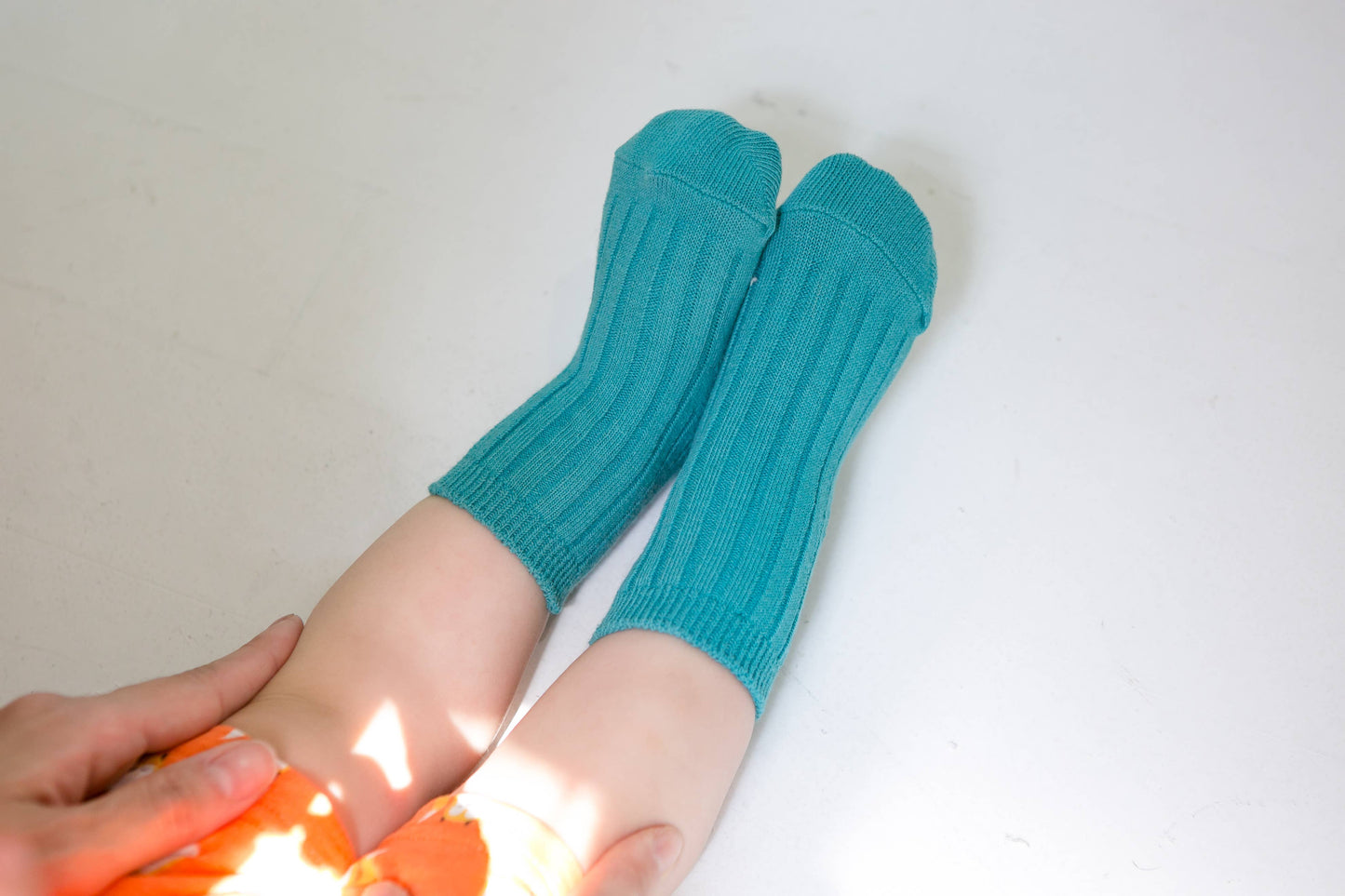 Eva & ElvinRunrun Ankle Socks - Blue: Blue / S (18M~3T)