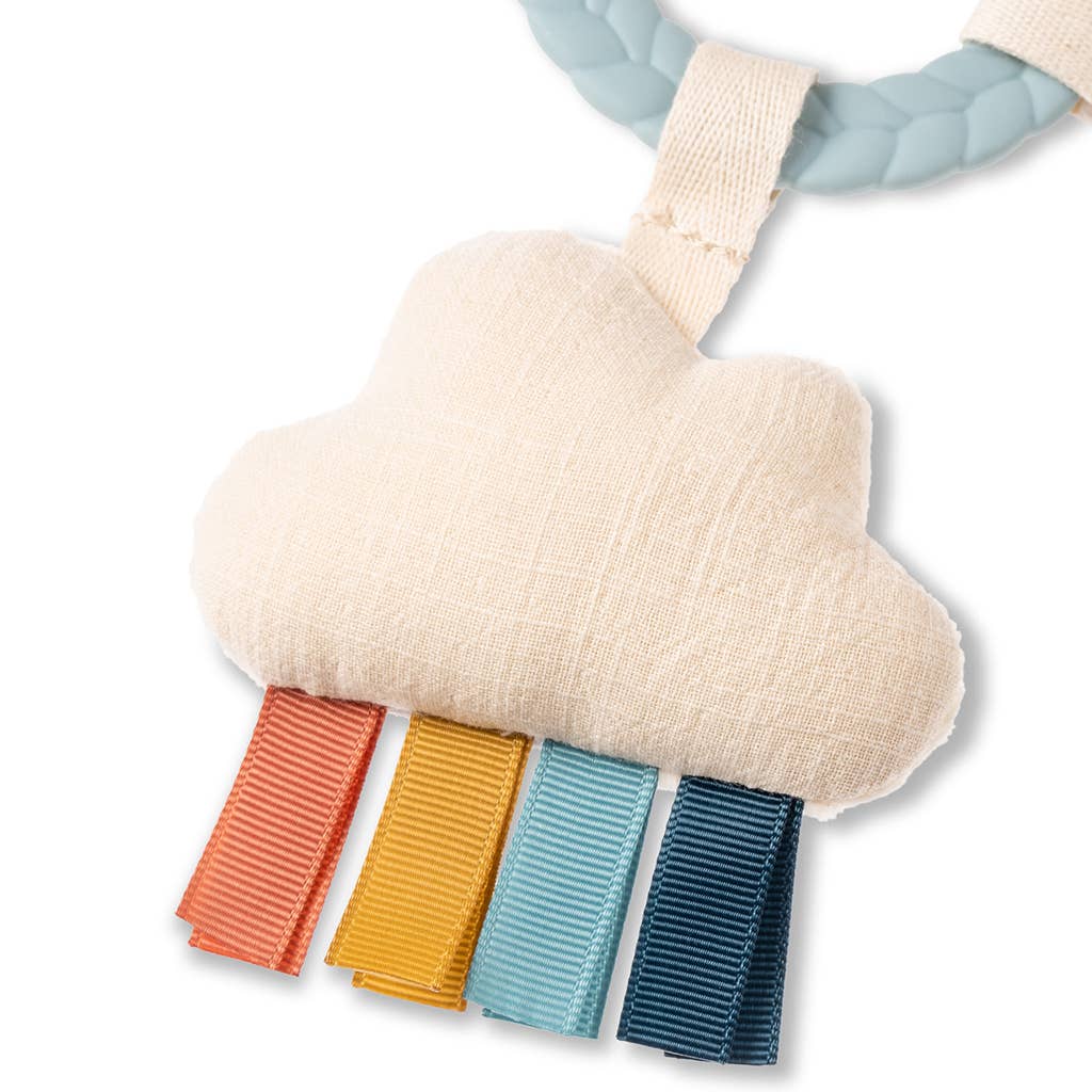 Itzy Ritzy - Bitzy Busy Ring™ Teething Activity Toy: High Contrast
