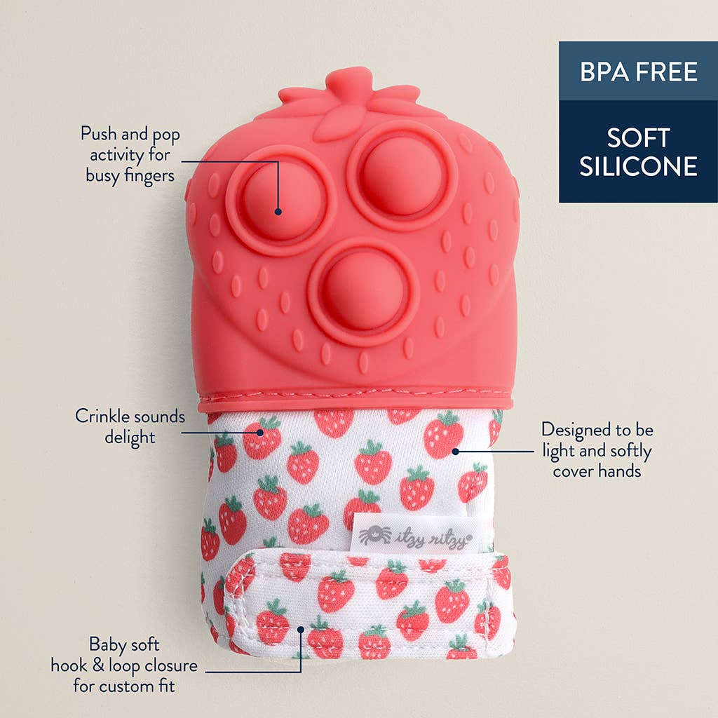 *NEW OPTION* Itzy Mitt Pop™: Strawberry