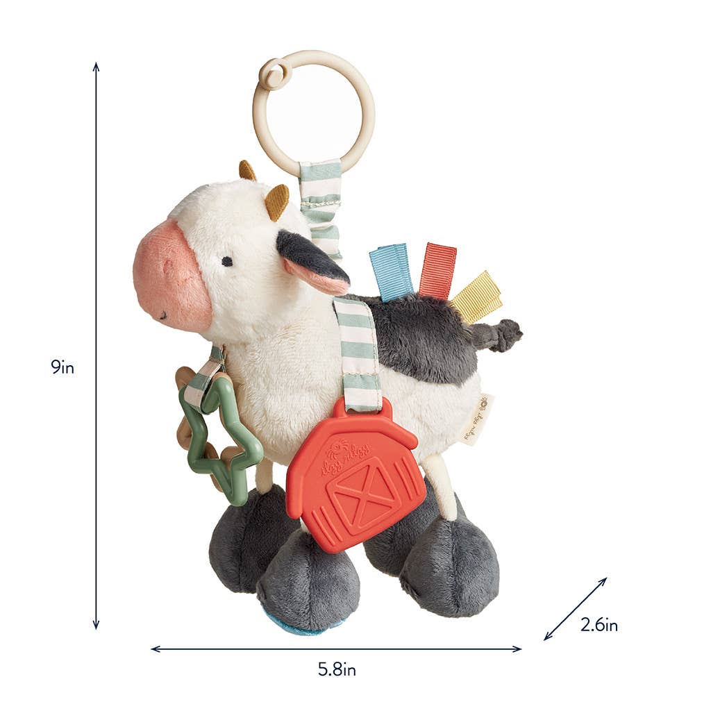 *NEW* Cow Itzy Friends Link & Love™ Activity Plush Itzy Ritzy