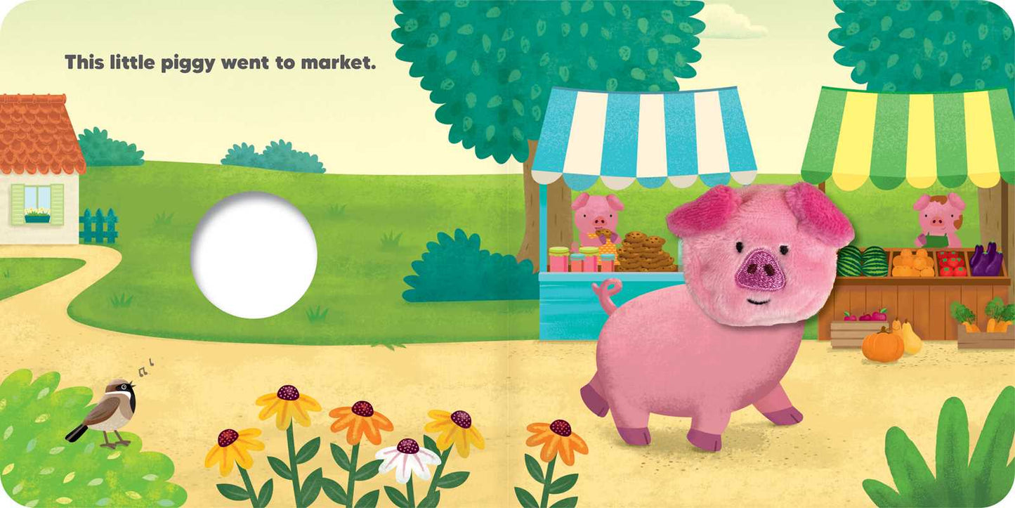 This Little Piggy: Finger Puppet Book by: Board Books; 8 pages / English