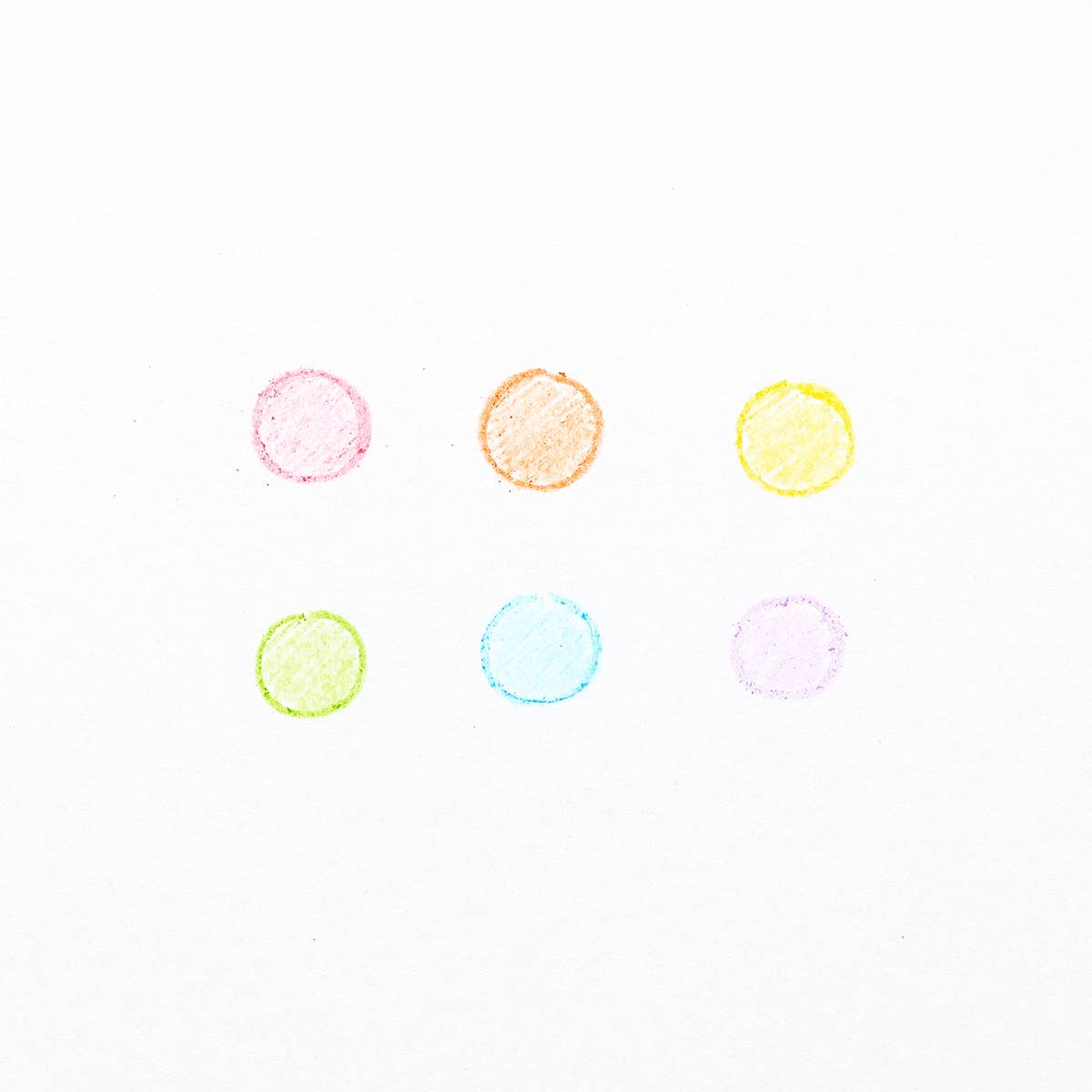 Rainbow Scoops Vanilla Scented Stacking Erasable Crayon