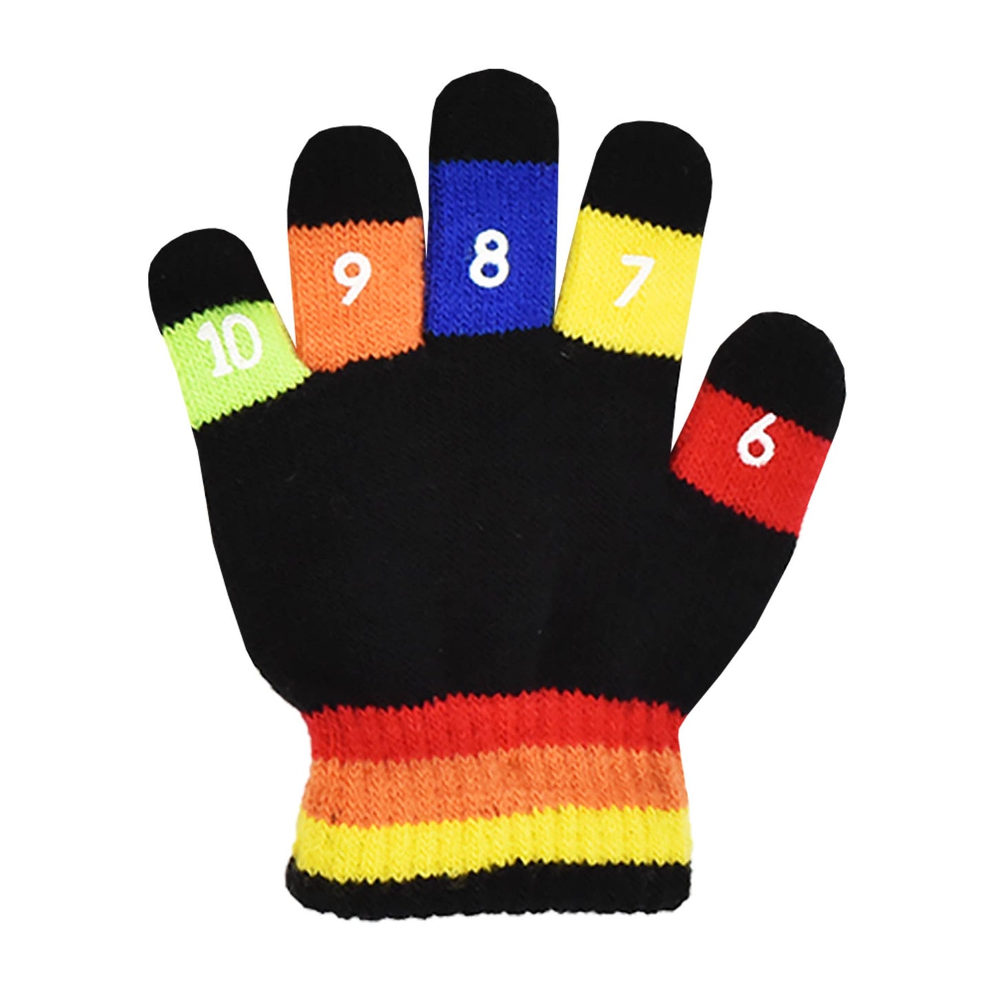 Boys/Girls Stretch Number Gloves Size 2-4