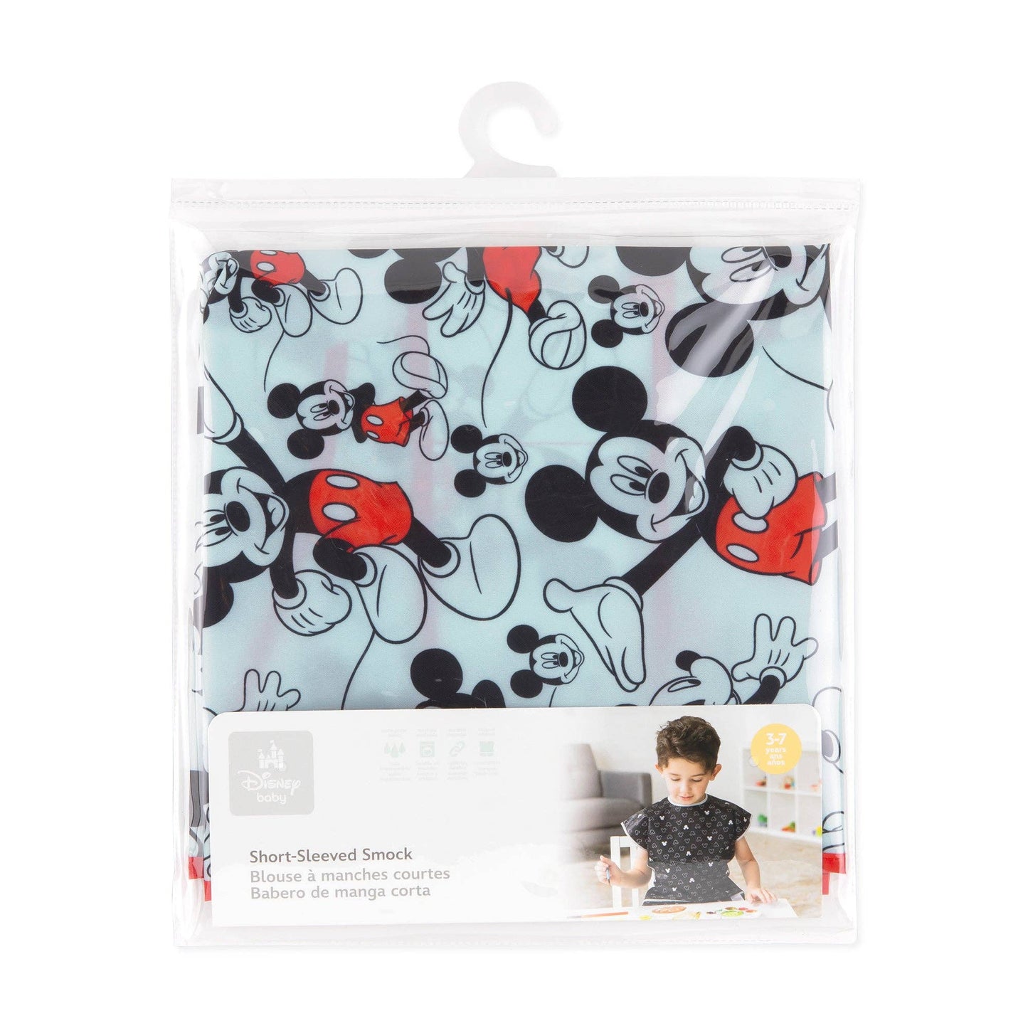 Short-Sleeved Smock: Mickey Mouse Classic